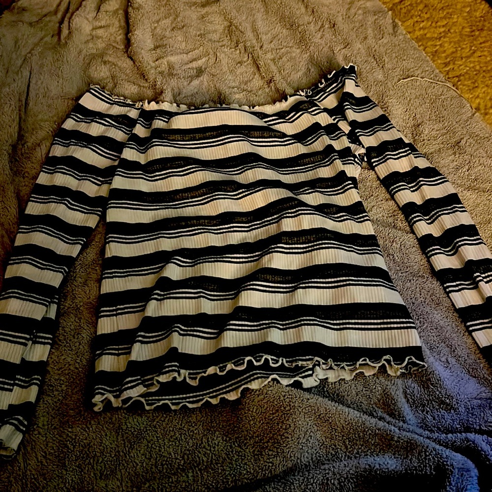 Crop top long sleeve